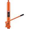 Hydraulic Long Ram Jack, 8 Ton Engine Hoist Cylinder with Double Piston Pump And Clevis Base, Hydraulic Ram Cylinder for Engine Lift Hoists