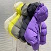 Winter Bud Hat Down Cotton-padded Jacket Women's Short Loose Thick Bread-padded Jacket