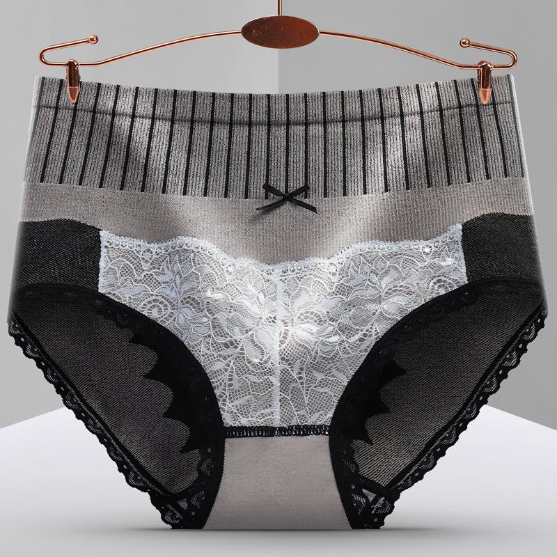 

Женское нижнее белье для женщин с высокой талией и треугольными трусиками больших размеров XL