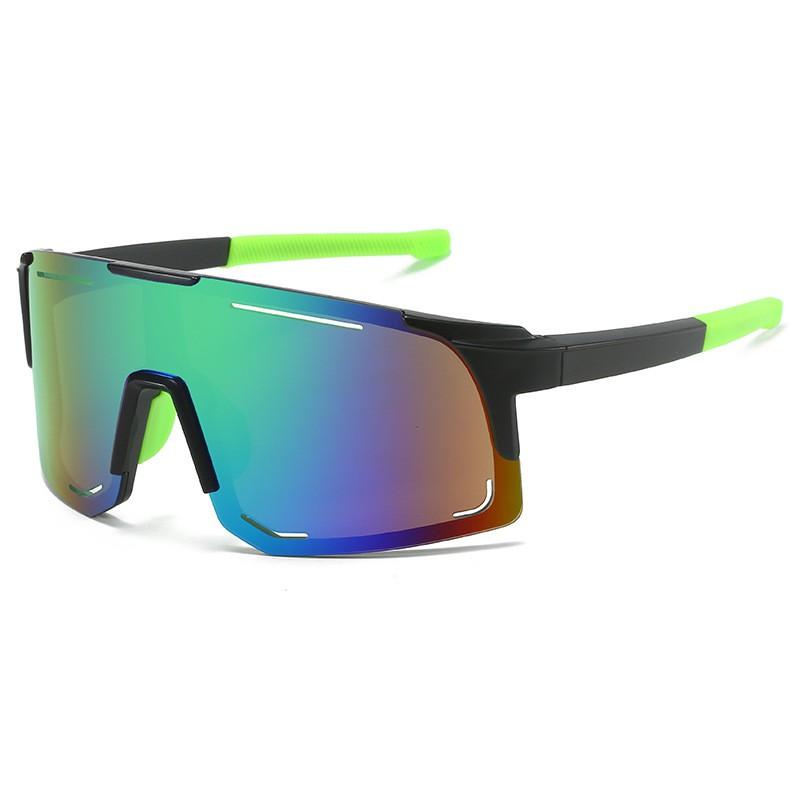 Unisex Sports Sunglasses Cycling Running Golf Windproof UV Protection Anti-Fog Half-Frame PC Lens Replacement