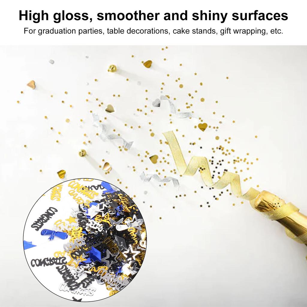 Graduation Table Confetti High Gloss Good Decoration 100g Party Decorations   for School Party Gift Wrapping