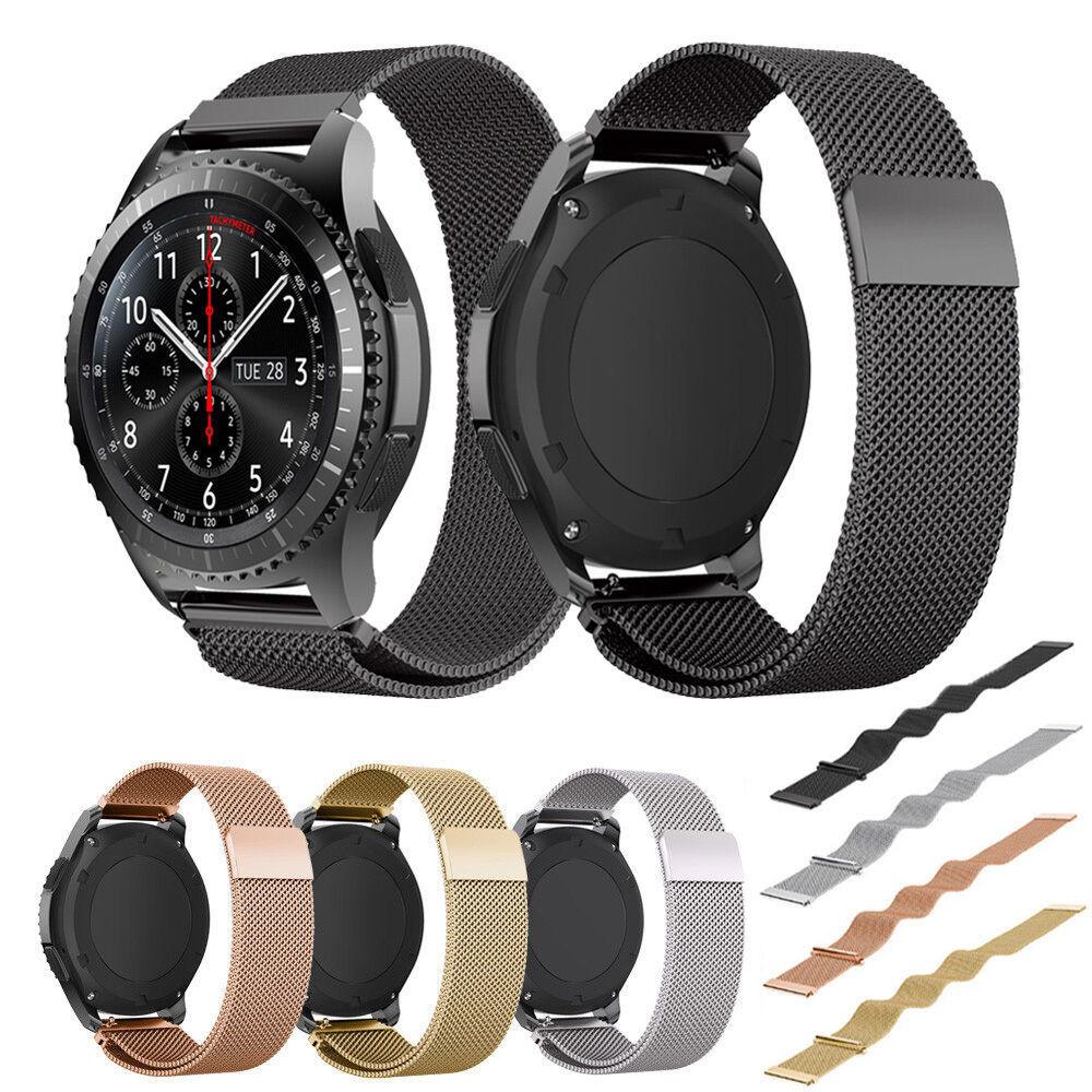 Elegant Milanese Magnetic Stainless Steel Watch Band Strap For Samsung Gear S3 Frontier