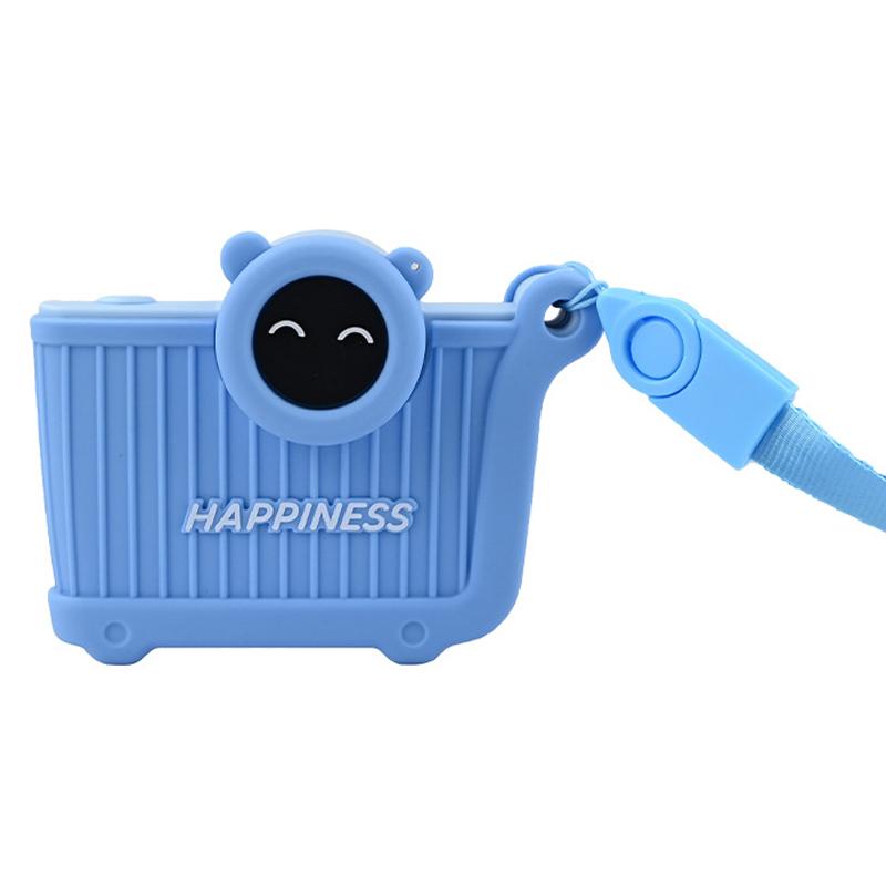 

KDC-0026A 2.0 inch Screen Kids Camera Toy HD Dual Lens Camera Video Recorder,32G TF Card+Card Reader Blue