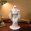 1Pcs Halloween Gothic Brides Wedding Decor Ghost Mother Statue Ornament Creative Skirt Design Office Desk Decoration