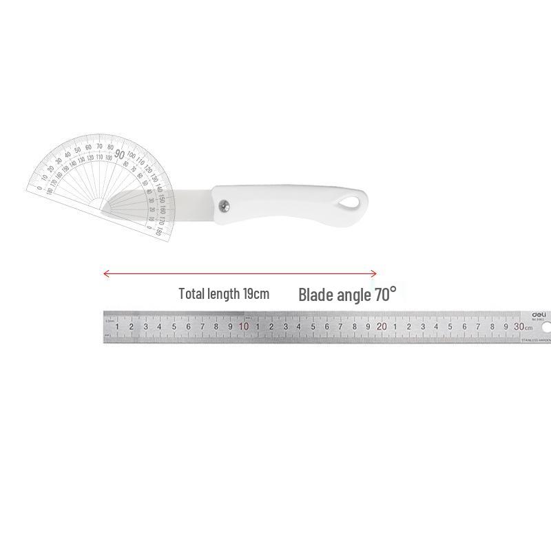 KOMEKI Ceramic Fruit and Melon Knife - Portable and Creative Kitchen Peeler