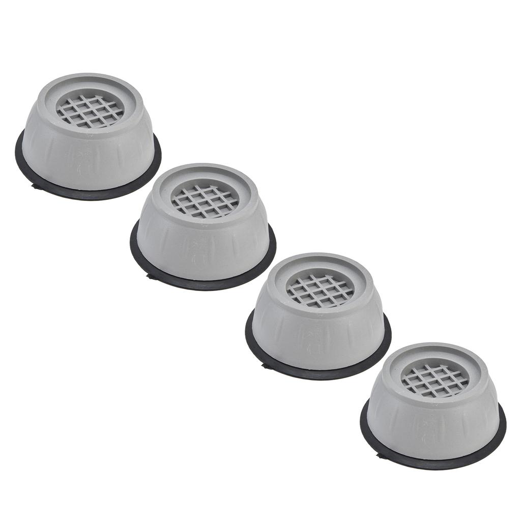 4pcs Washing Machine Pad Shockproof Noise Cancelling Prevent Slip Washer Foot Cushion for