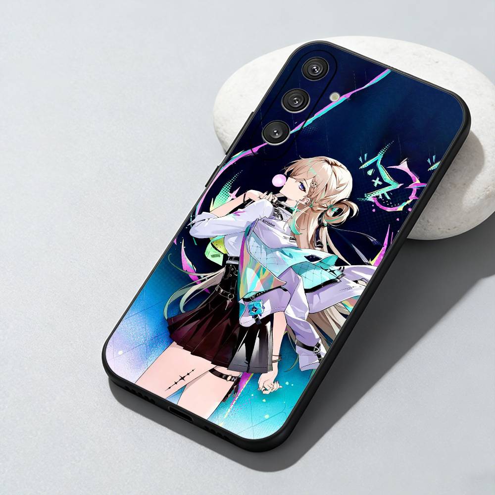 

Lynae WuWa Phone Case For Samsung Galaxy A73,A72,A71,A70,A52,A51 Others Soft Black Cover Samsung a71 5g