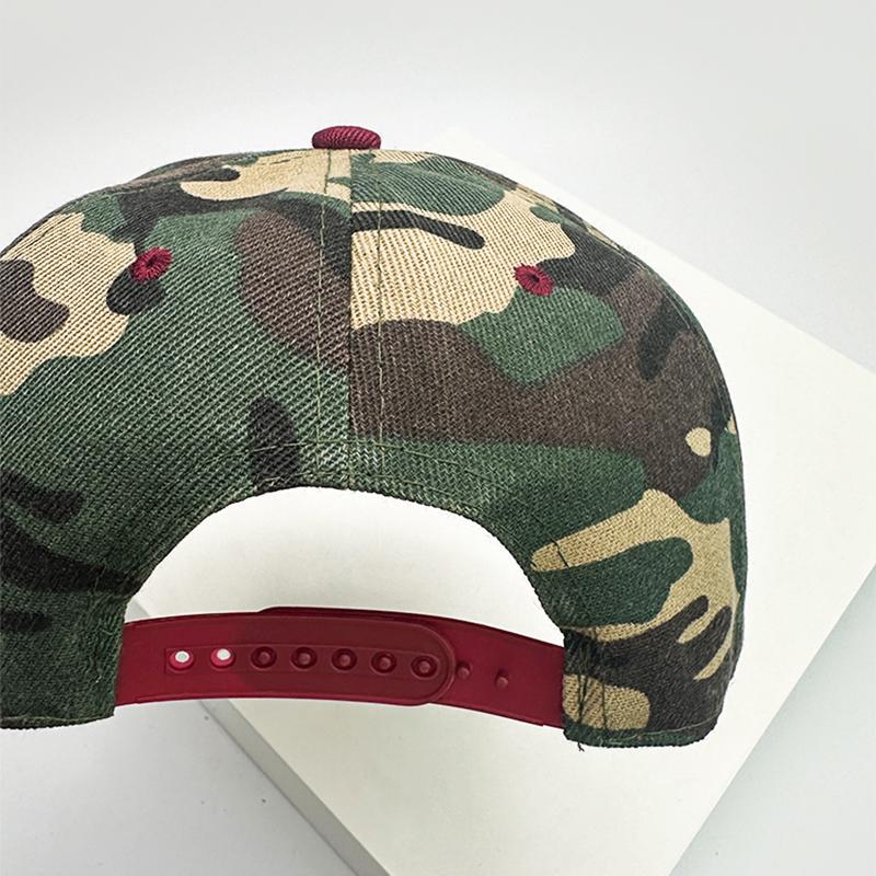 Baseball Camouflage Color Contrast Blocking Women Men For Neutral Gender Fresh Caps Peaked Hats Flat Eave Breathable Hip Hop Urban Street Style