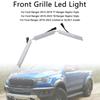 Frontstoßstangengitter Grill Weißes LED-Licht Passend für Ford Ranger 2015-2023 T7 T8