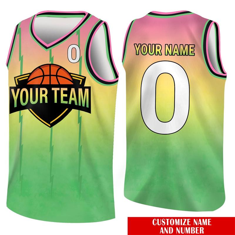 Customized Personality Basketball Vest Men Clothes Custom Number Name V-neck Sleeveless Sport Fashion Fitness Quick Dry Tank Top