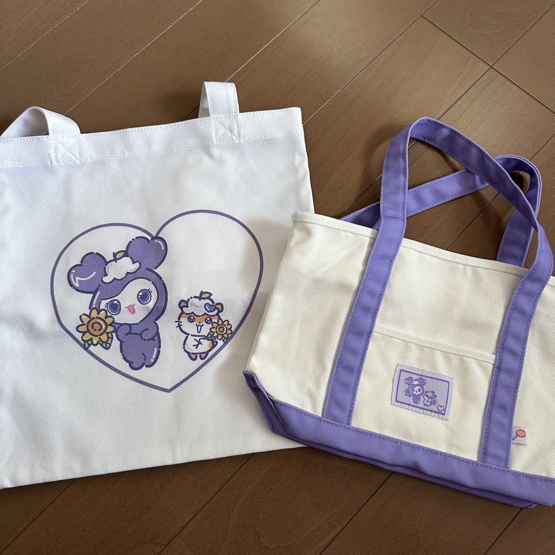 

[USED] TWICE Sanrio collaboration tote bag Sably