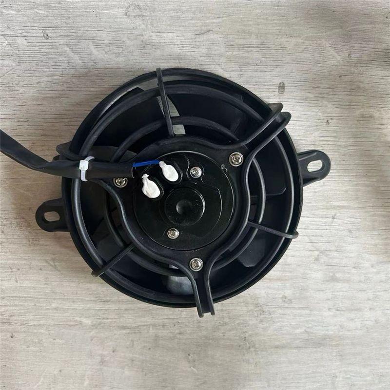 A77E-Motorcycle Engine Cooler 5 Inch 12V Electric Radiator Fan Oil Cooler For Honda Kawasaki ATV Accessories