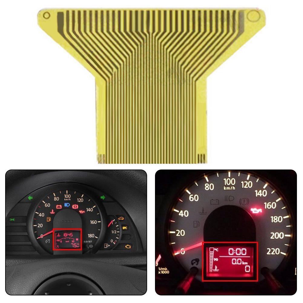 1PC Gauge Speedometer 1x 5W0920827T LCD Display Ribbon Cable