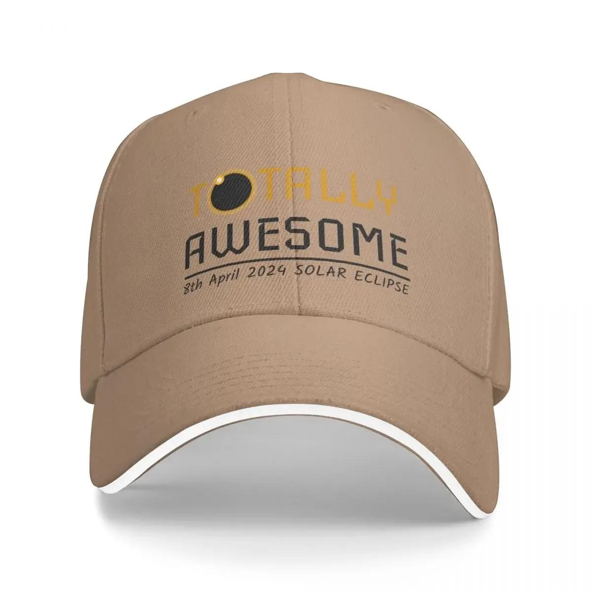 

Solar Eclipse 2024 - Totally Awesome Baseball Cap Wild Ball Hat Hat Beach Rave Caps Male Women s
