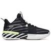 ANTA Impact 1 Basketball Shoes Men's Mid top Black/Anta White Sneakers 112131605-5