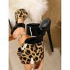 Fashion 2025 Sexy Open Toe Super High Heel Sandals 16cm Fashion Leopard Super High Heel Women Slippers Summer Pole Dancing Party Heels