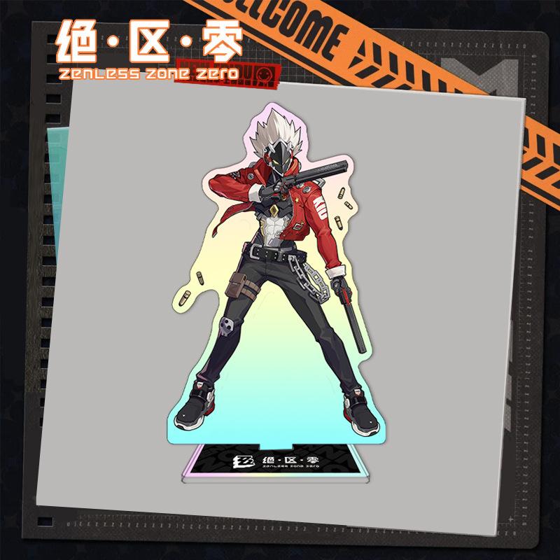 Zenless Zone Zero Nicole Demara Zhu Yuan Anime Acrylic Stand Sign Ellen Joe Ben Bigger Collect Desktop Decoration Keychain Gifts