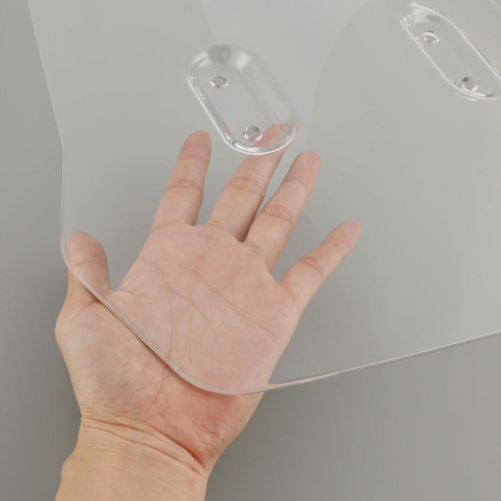 VIPIH Windshield Applicable for Honda CRF300L Motorcycle Windshield Metal Fixing Jig for CRF250L Front Shield Screen Motorcycle Windshield Windscreen