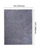 Indoor Plush Area Rugs, 2.74 x 3.66 m Plush Carpet, Area Rugs Furry with Long Plushs Pile, Thick & Durable High-Pile Rug for High-Traffic Areas,