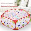 Faltbares Babyzelt & Bällebad mit Basketballkorb für das Spielen im Innenbereich