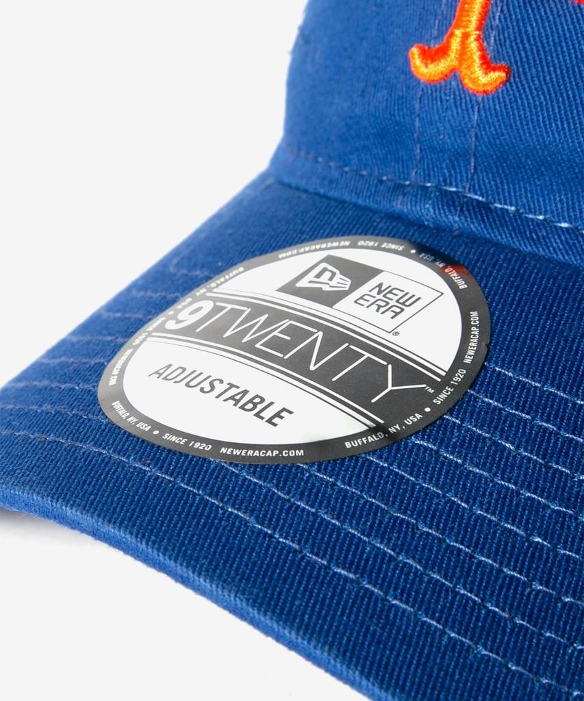 NEW ERA 9TWENTY New York Mets MLB Core Classic Blue Orange Cap, 60235227, & [Used]