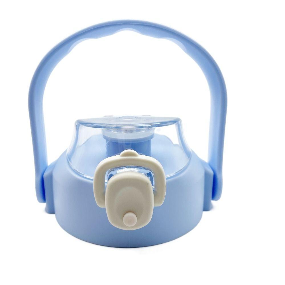 

Сменная крышка для чашки-бутылки для воды, брызгозащитная крышка для кружки, портативная крышка для чашки с соломинкой, аксессуары для бутылки небесно-голубой