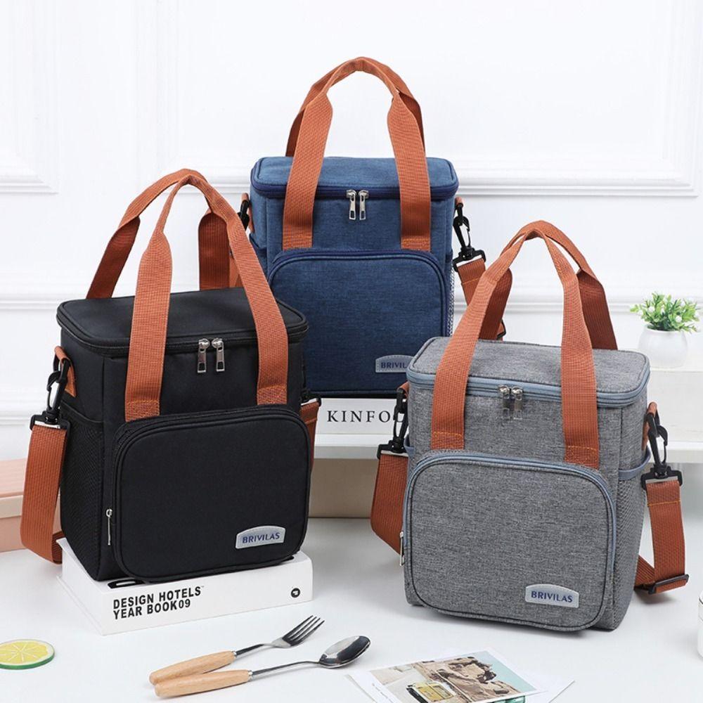 Thickened Food Cooler Bags Portable Picnic Cooling Box Reusable Insulated Case  Travel