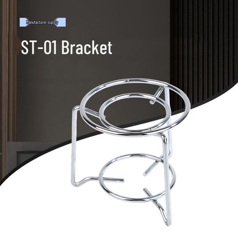 Stainless Steel Portable Outdoor Gas Stove & Alcohol Rack Stand
