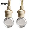 Indoor Aromatic Hanging Decor Car Perfume Bottle Pendant, Creative Air Freshener Diffuser Essential Oil for Vehicle, Portable Holder, Interior