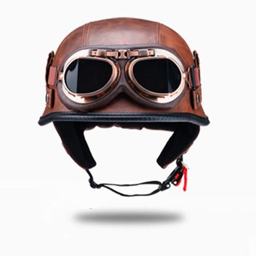 Smart Motorcycle Helmet Men Abs Half Face Helmet Motor Riding Motocross Helmet Motorbike