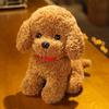 Cute Realistic Husky and Pomeranian Dog Plush Figurine Dolls