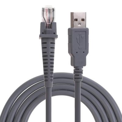 USB Connection Cable Long Length Replacement Data Cable 2m/7FT Suitable for GD4130 QD2100 GBT4100 Scanners Durable