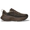 HOKA Bondi 8 Caged Stealth Tech Pack Unisex Sneaker Brown Umber Deep-Umber 1155391-UBR