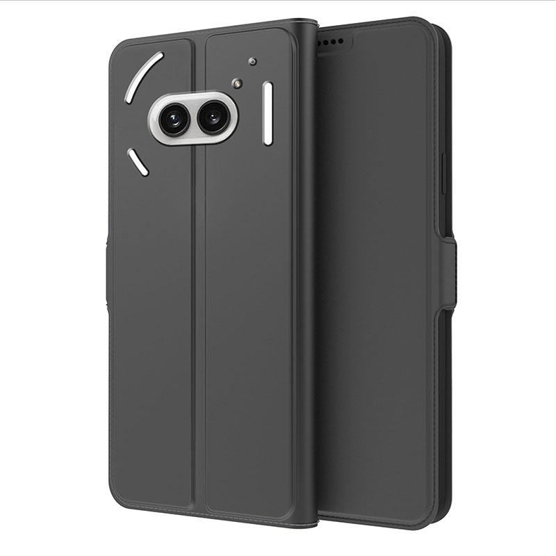 For Nothing Phone (2a) Plus/Phone (2a) Case Folding Stand PU Leather Shock-Absorbent Phone Cover