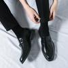 Fashion Leather Shoes Man Casual Loafers Luxury Design Slip on Male Dress Shoes Leisure Style Big Size Good Wear-resistant Sole
