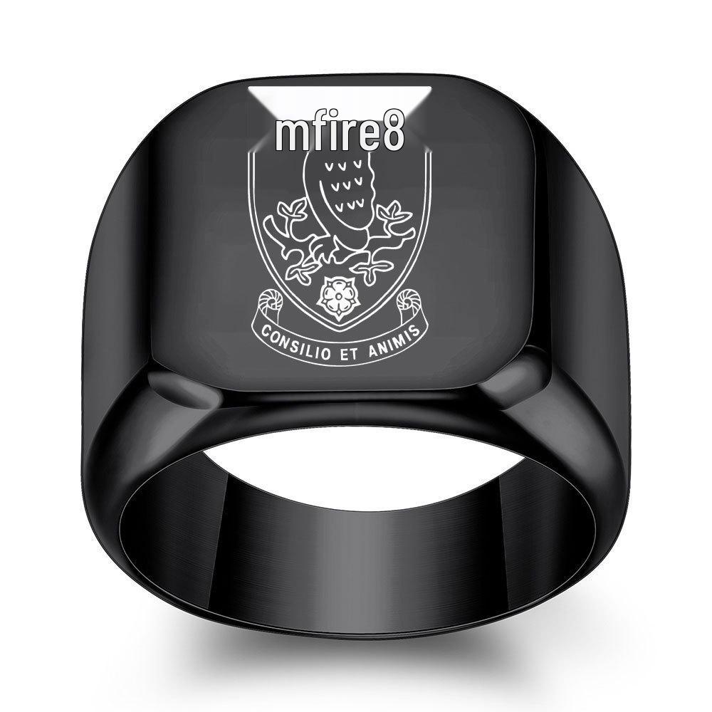 Owl Viking 18MM Laser Engraved Stainless Steel Ring for Men Size 13