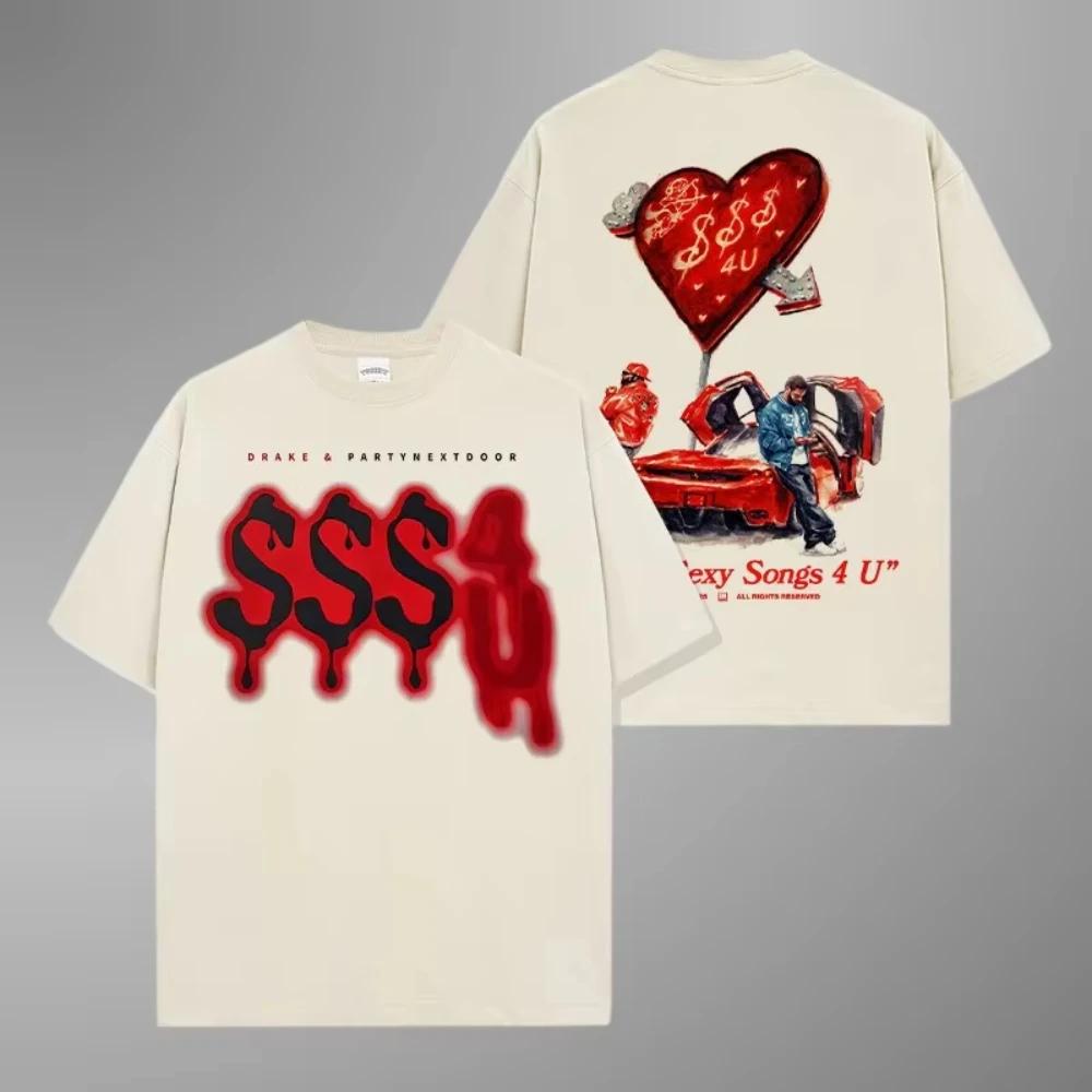 

Some Sexy Songs 4 U Drake X Partynextdoor Album T Shirt 2025 Women Men Clothing Harajuku High Quality Clothes Cotton Tshirt 4XL