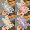 8pcs/set Cute Cartoon Rabbit Ear Hairpin Fabric Embroidery Flower Bowknot Hair Clips Girls Headwear Hair Accessories