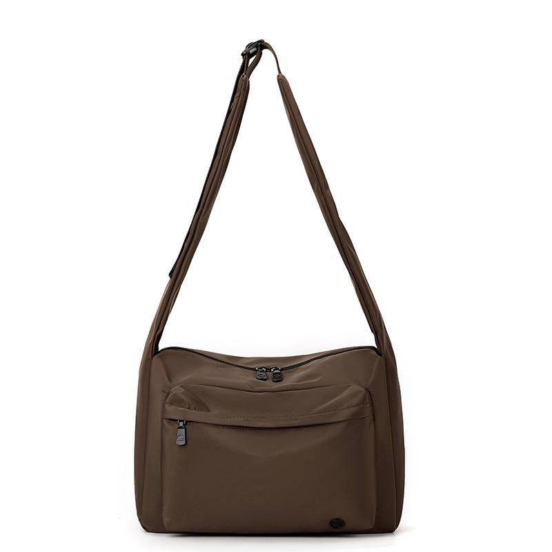 Nylon Bag Women's Multi-compartment Shoulder Bag Lightweight Crossbody Bag