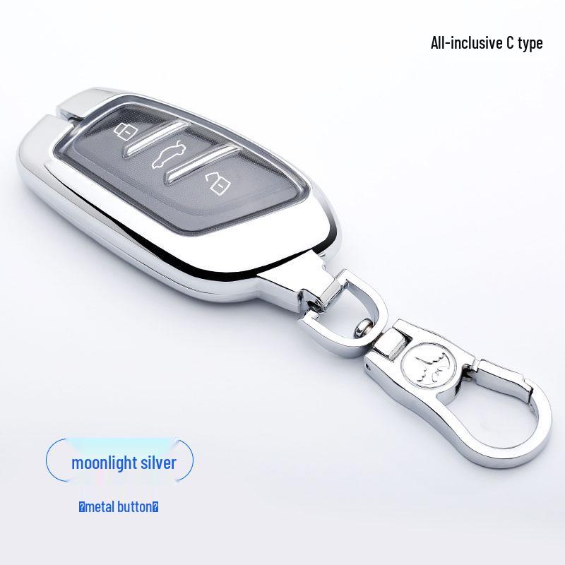 Roewe RX5/eRX5/i6/RX8/350S/RX3 Car Key Case with Buckle (2018 Model)