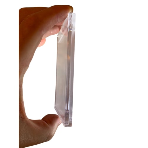 LANGIT Magnetic Loader, 35pt, Just the Right Size for Trading Cards, UV Protection, Compatible with Pokemon, One Piece, Yu-Gi-Oh, MTG, Card Case, Card