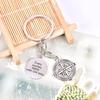 Earth Airplane Pendant Keychains Travel Alloy Keyring Diy Handmade Jewelry Gifts