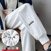 Womens Loose Fit Jogger Pants With Elastic Cuffs Lightweight Casual Trousers Fall Winter