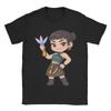 Herren Chibi Huntrix Zoey Kpop Dämonenjäger T-Shirt 100% Baumwolle Kleidung Mode Kurzarm O-Ausschnitt T-Shirts Übergröße T-Shirts