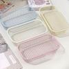 Desktop Storage Basket INS Metal Sundries Organizer Basket Photocard Case Office Stationery Home Supplies Make Up Sorting Holder
