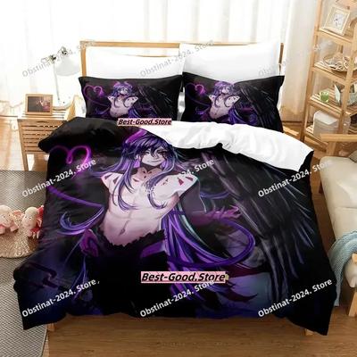 Cupid Parasite Beding Set Single Twin Printed Bed Linen Set With Pilowcase Bed Soft Duvet Cover Soft Single Double Quen Super King-Sized Dimensionsd
