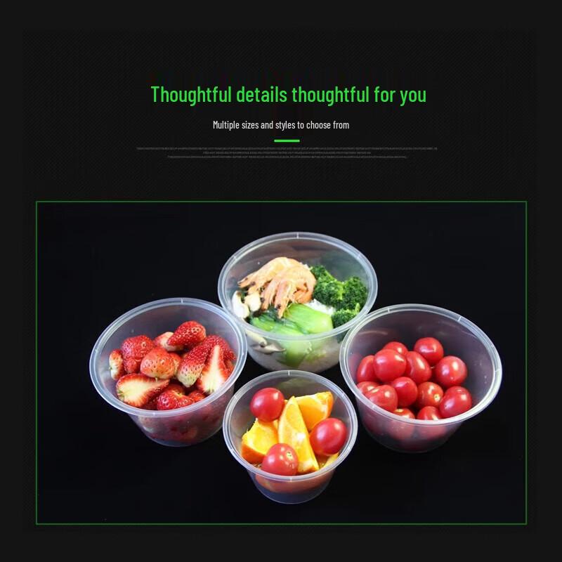 Xilianhua Disposable Round Meal Prep Containers