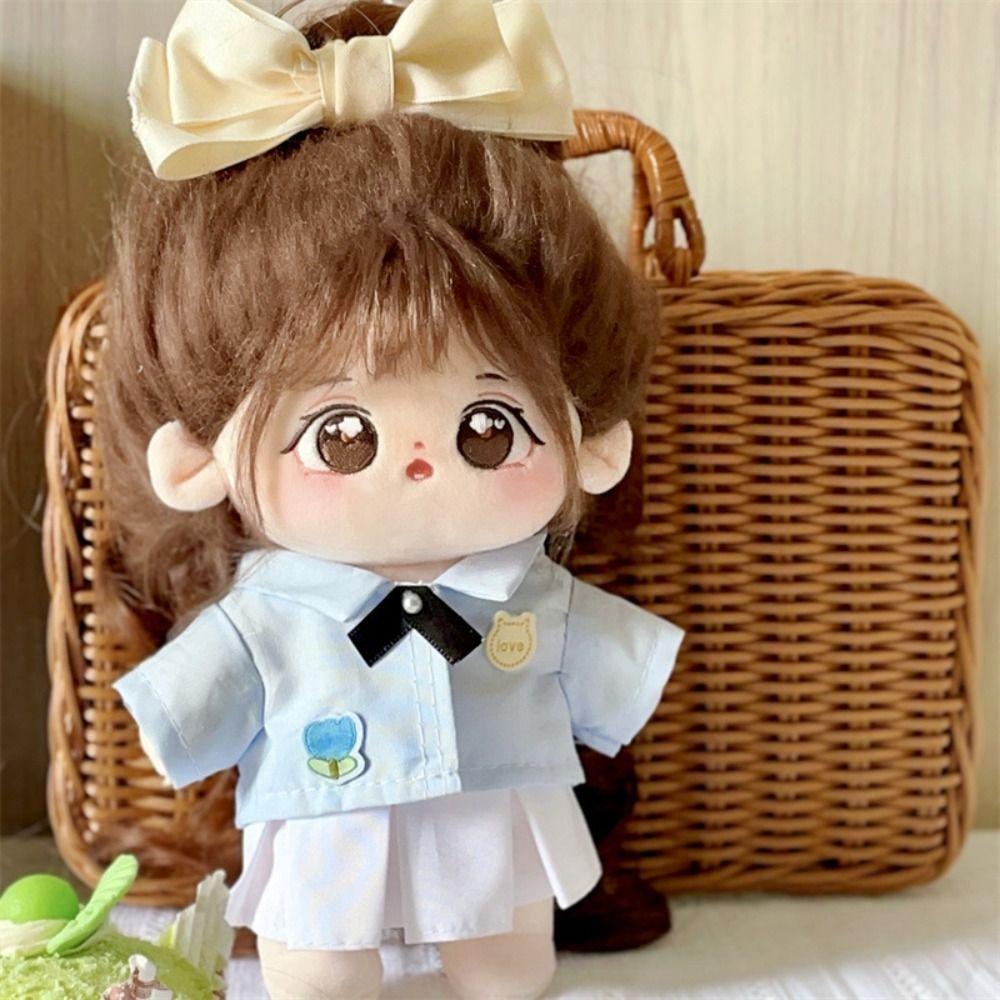 

Soft Cotton Doll Clothes Lovely Cotton Doll Outfit Dress Plush Toy Clothes Plush Doll