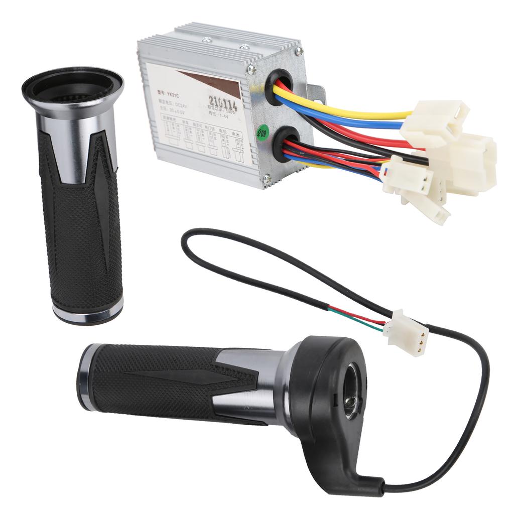 24V 500W Kolo Univerzální Plynové Rukojeťi Kartáčový Ovladač Protiskluzová Rukojeť Cyklo Příslušenství