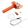 CNC Aluminum 22mm For Moped Scooter ATV Quad Bike Motorcycle Universal Accelerator Throttle Twist Grips Handlebars Cable Throttles 2